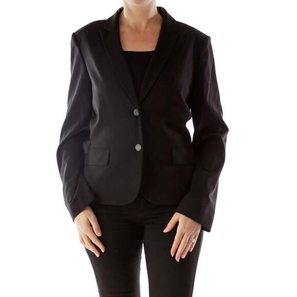 Calvin Klein Jackets & Blazers - Calvin Klein Black Buttoned Blazer